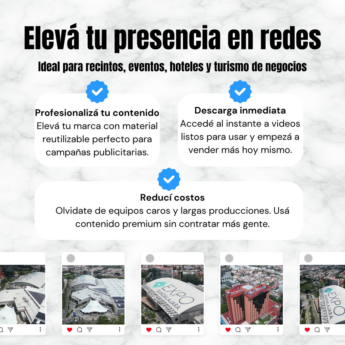 Beneficios del pack Expo Guadalajara