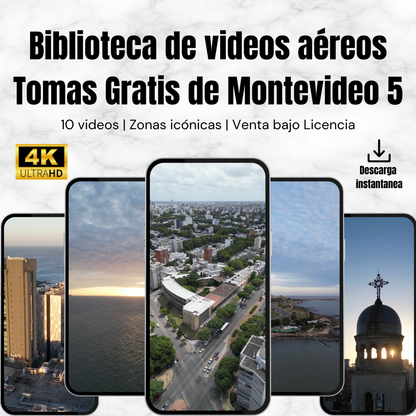 Free Drone Videos of Montevideo 1