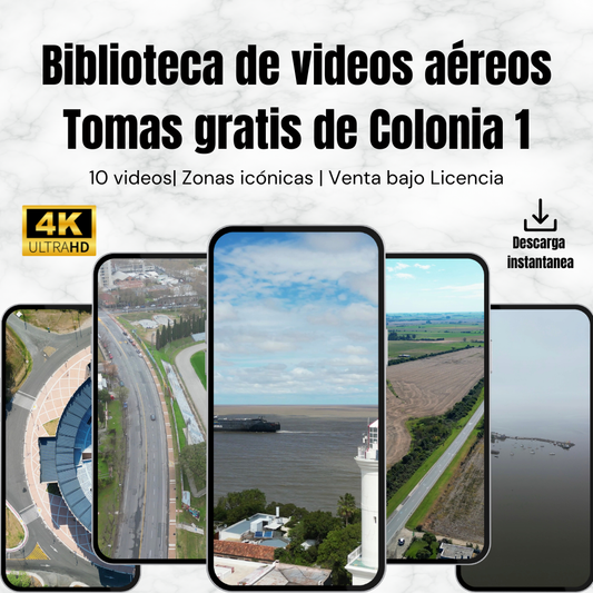 Free Drone Videos of Montevideo 1