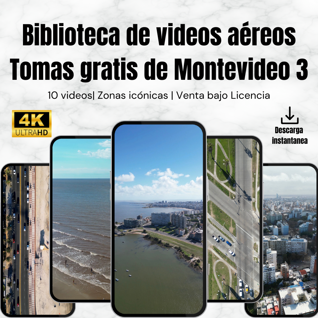 Free Drone Videos of Montevideo 1