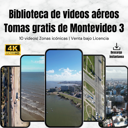 Free Drone Videos of Montevideo 1