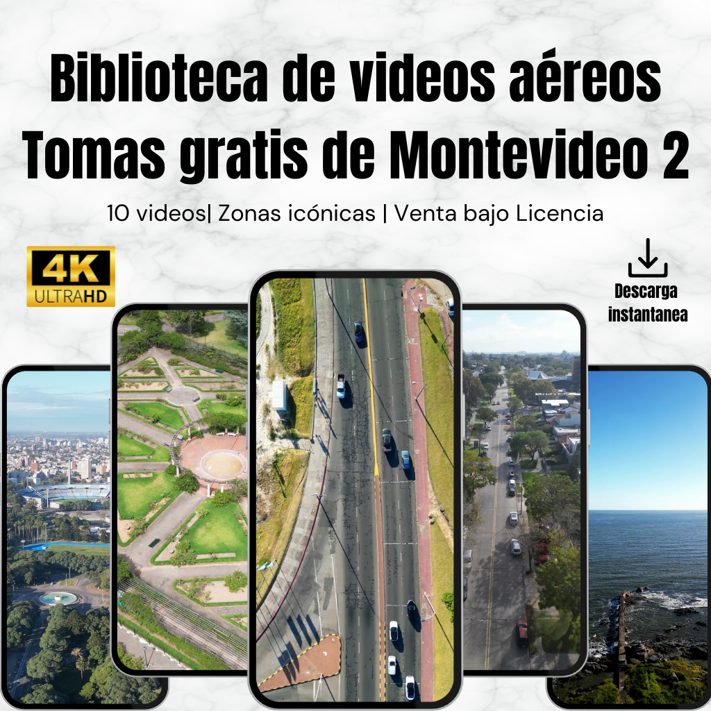 Free Drone Videos of Montevideo 1