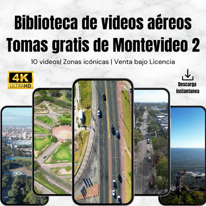 Free Drone Videos of Montevideo 1
