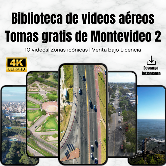Videos de Drone Gratis de Montevideo 2